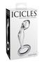 Icicles No 46 Glass Anal P-spot Plug - Clear